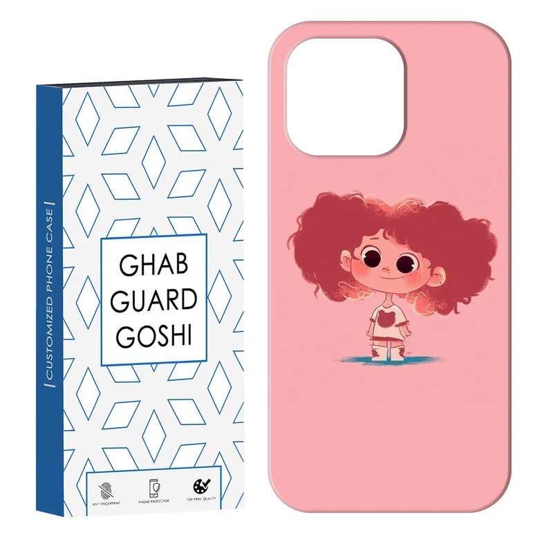 کاور قاب گارد گوشی طرح دختر  کد Dimo-749 مناسب برای گوشی موبایل اپل  IPHONE 13 PRO MAX