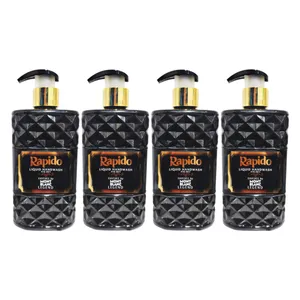 مایع دستشویی راپیدو با رایحه Mont Blanc Legend حجم 500 میلی لیتر بسته 4 عددی