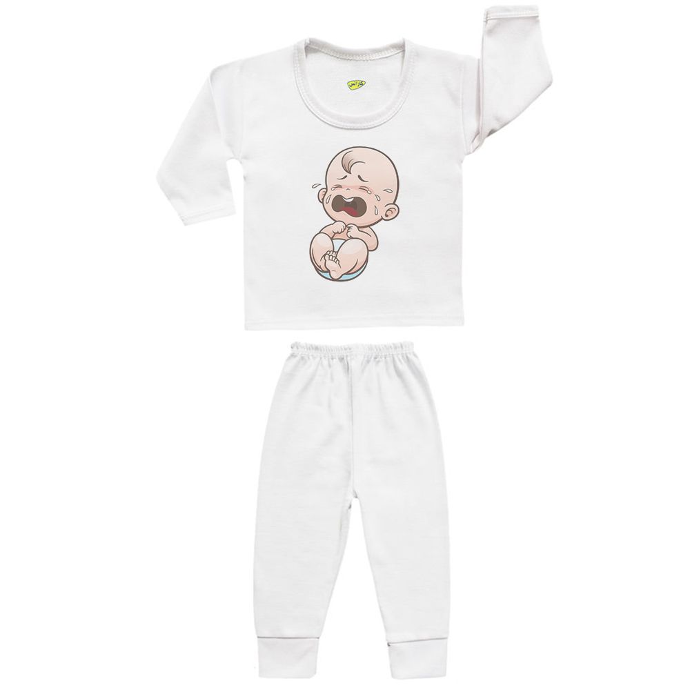 ست تی شرت و شلوار نوزادی کارانس مدل SBS-3015