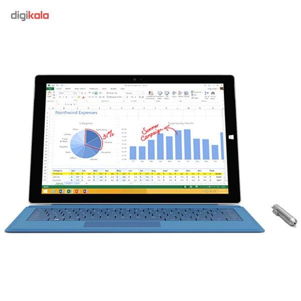 تبلت مایکروسافت مدل Surface Pro 3 - Cبه همراه کیبورد ظرفیت 128 گیگابایت