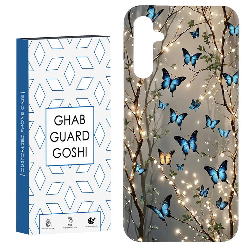 کاور قاب گارد گوشی طرح پروانه کد Dimo-382 مناسب برای گوشی موبایل سامسونگ Galaxy A54