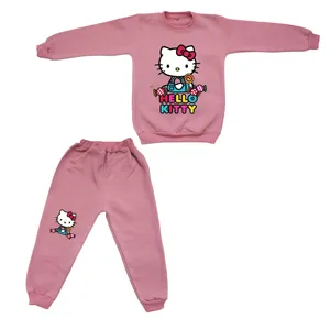 ست سویشرت و شلوار دخترانه مدل کیتی