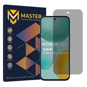Master Resistant model privacy screen protector suitable for Honor X6c mobile phone