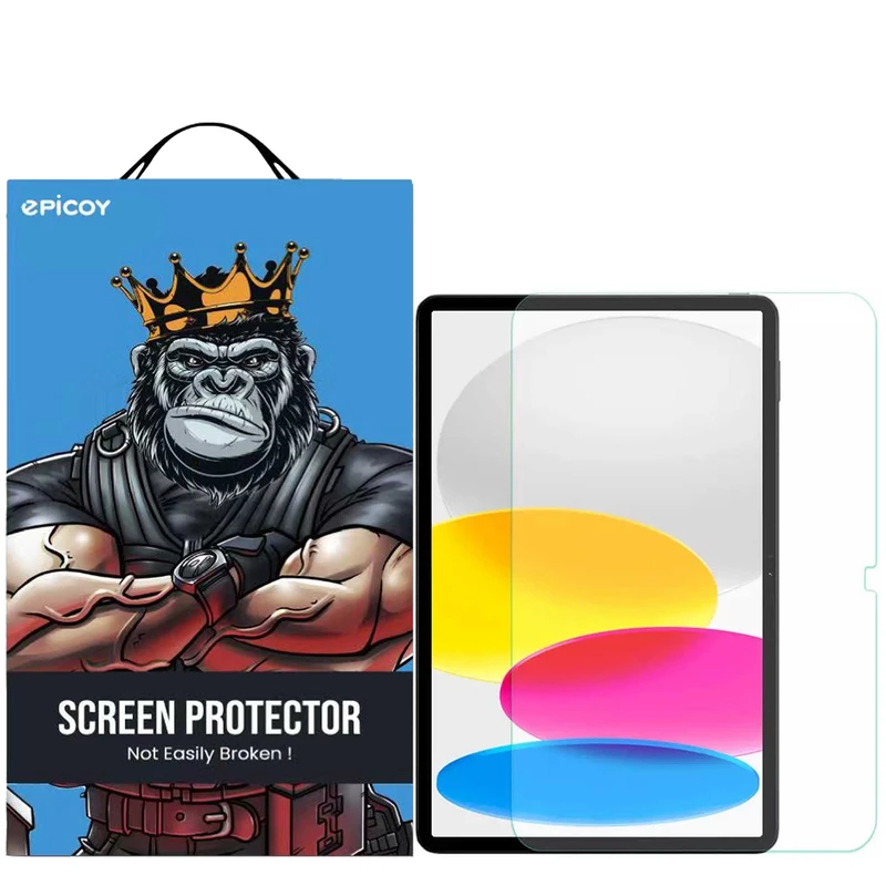 محافظ صفحه نمایش 5D اپیکوی مدل Super Power مناسب برای تبلت اپل iPad 10.9 (2022)