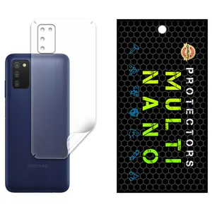 Multi-Nano X-F1B Model Nano Hydrogel Matte Back Protector Suitable for Samsung Galaxy A03S Mobile Phone