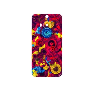 MAHOOT Vector Flower Garden Digital Art Cover Sticker for HTC One M9 Plus