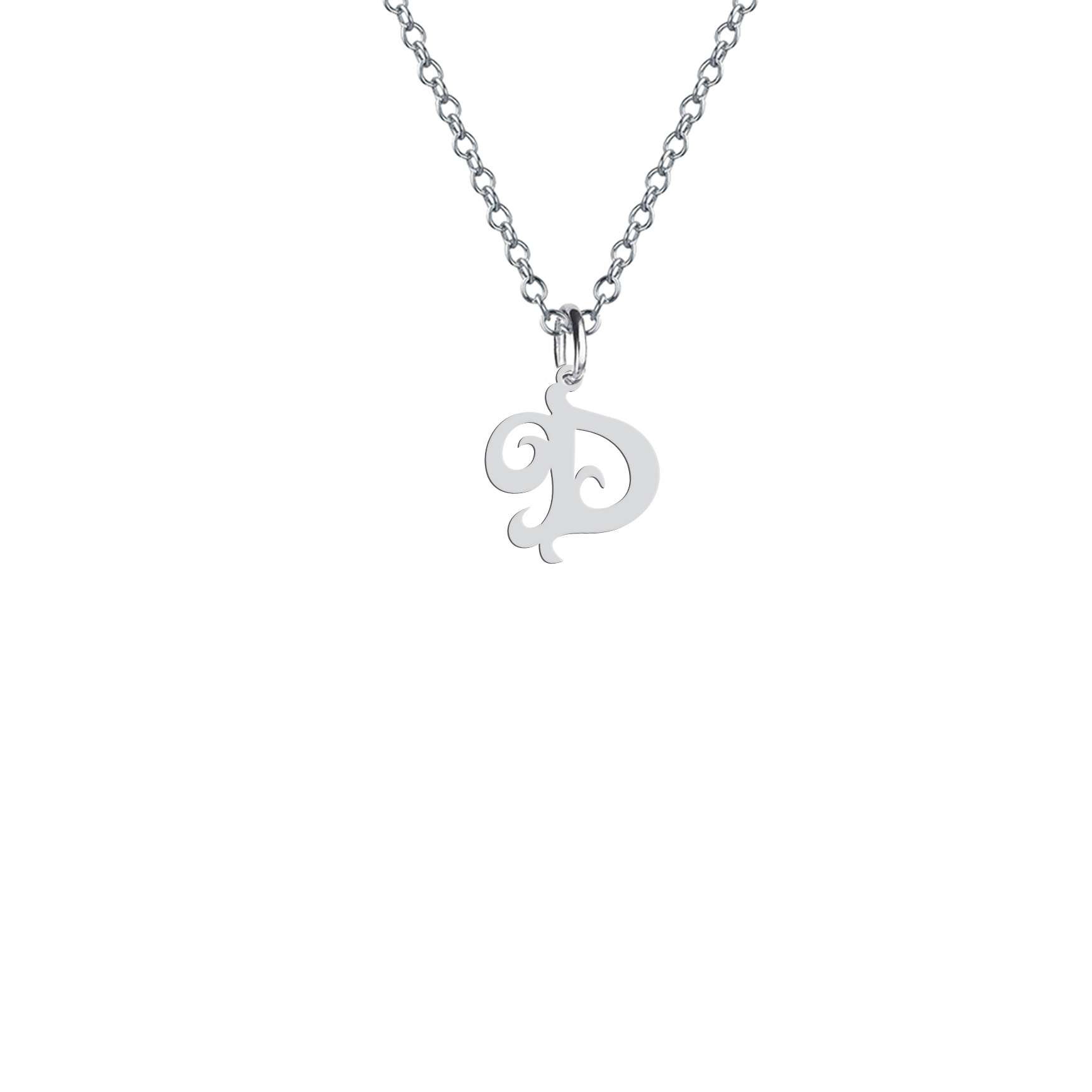 گردنبند هایکا طرح حرف D مدل s.ha2-786