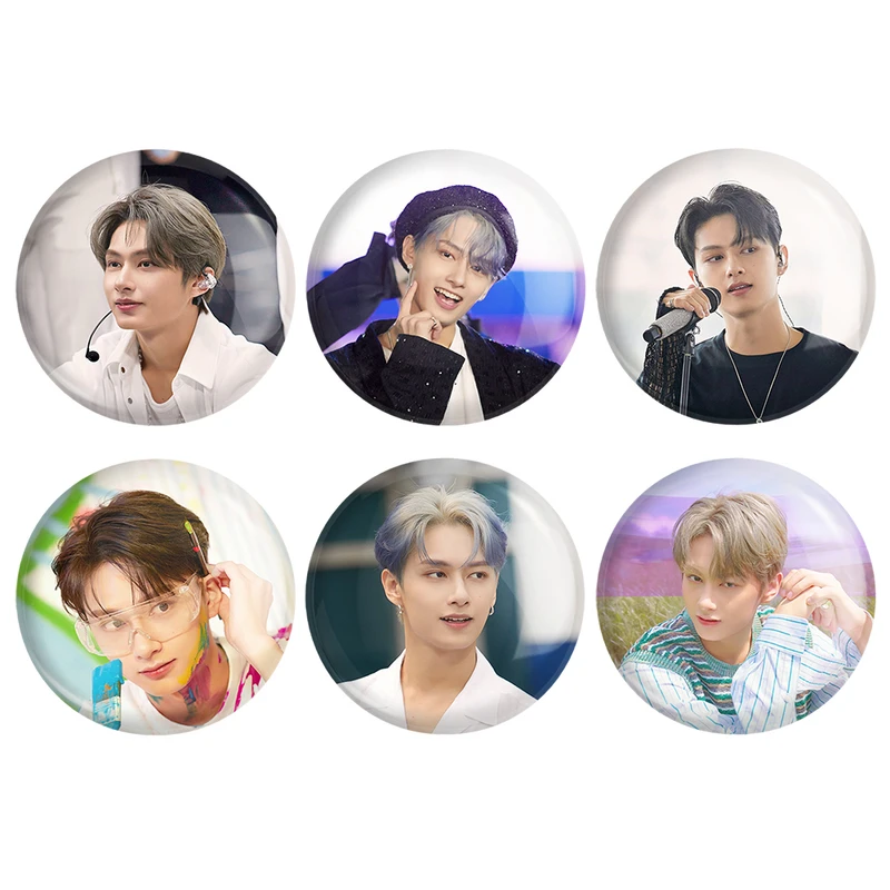 مگنت خندالو طرح جونهی گروه سونتین Seventeen کد 1301B مجموعه 6 عددی