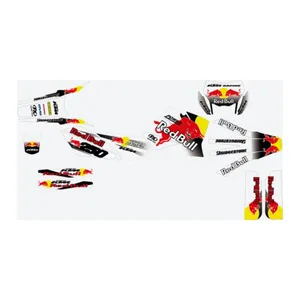 برچسب بدنه موتورسیکلت طرح ktm کد 86