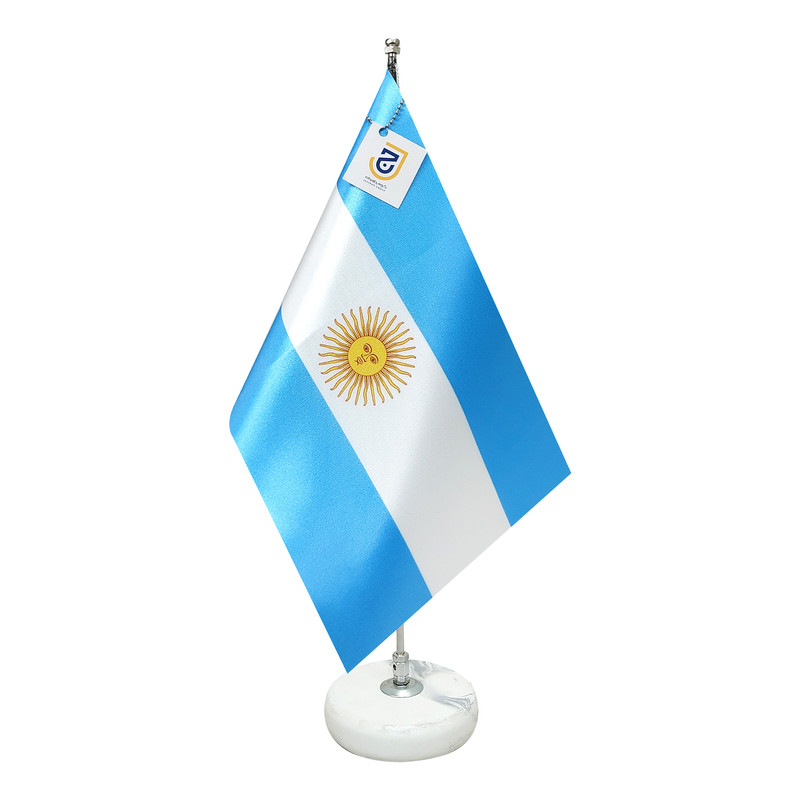 پرچم رومیزی جاویدان تندیس پرگاس مدل آرژانتین کد 2
