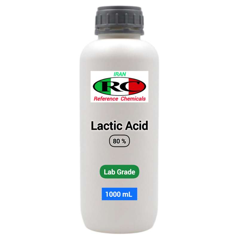اسید لاکتیک رفرنس کمیکالز مدل 80 درصد حجم 1000 میلی لیتر اسید لاکتیک رفرنس کمیکالز مدل 80 درصد حجم 1000 میلی لیتر