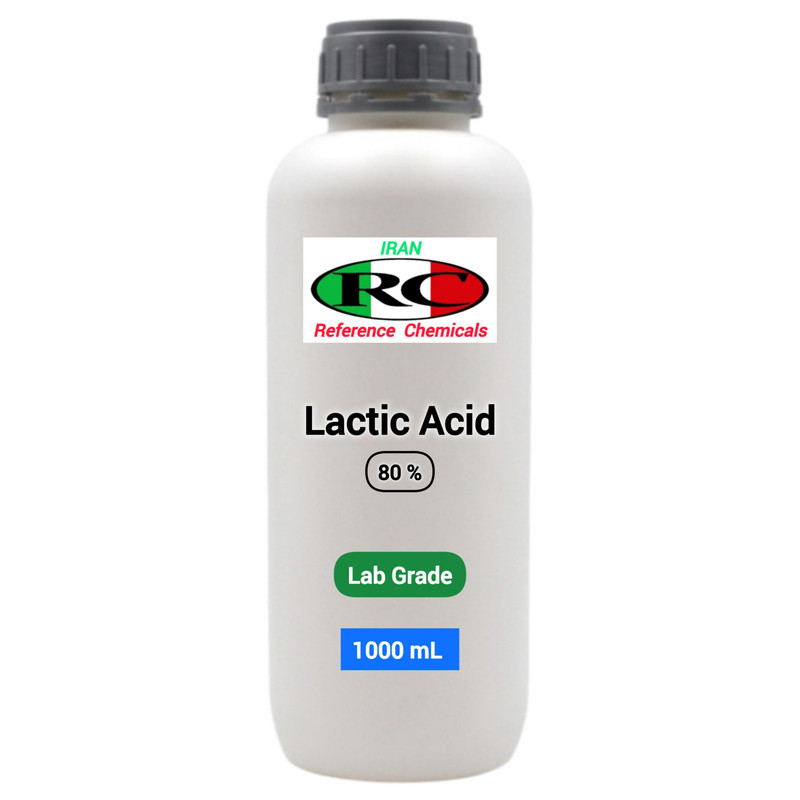 اسید لاکتیک رفرنس کمیکالز مدل 80 درصد حجم 1000 میلی لیتر اسید لاکتیک رفرنس کمیکالز مدل 80 درصد حجم 1000 میلی لیتر