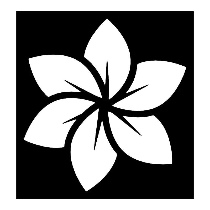  شابلون باتیس آرت طرح گل کد 50-332