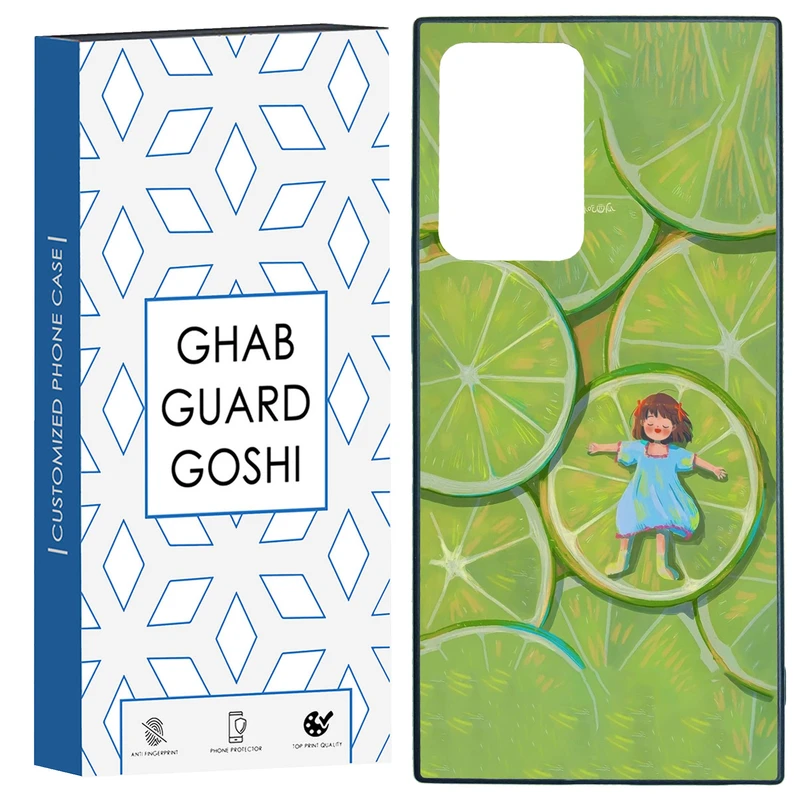 کاور قاب گارد گوشی طرح دختر لیمویی کد TPU-258 مناسب برای گوشی موبایل سامسونگ Galaxy Note 20 Ultra