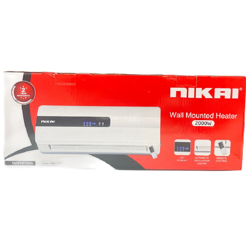 بخاری برقی دیواری نیکای مدل NWFH2120A بخاری برقی دیواری نیکای مدل NWFH2120A