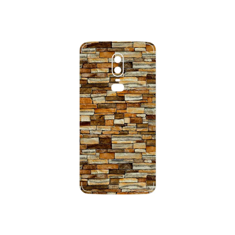 برچسب پوششی ماهوت مدل brickwall مناسب برای گوشی موبایل وان پلاس 6