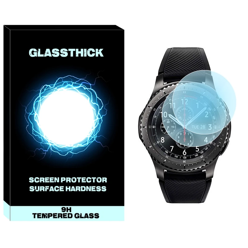 محافظ صفحه نمایش نانو گلستیگ مدل NGL مناسب برای ساعت هوشمند سامسونگ Galaxy Watch Gear S3 بسته دو عددی