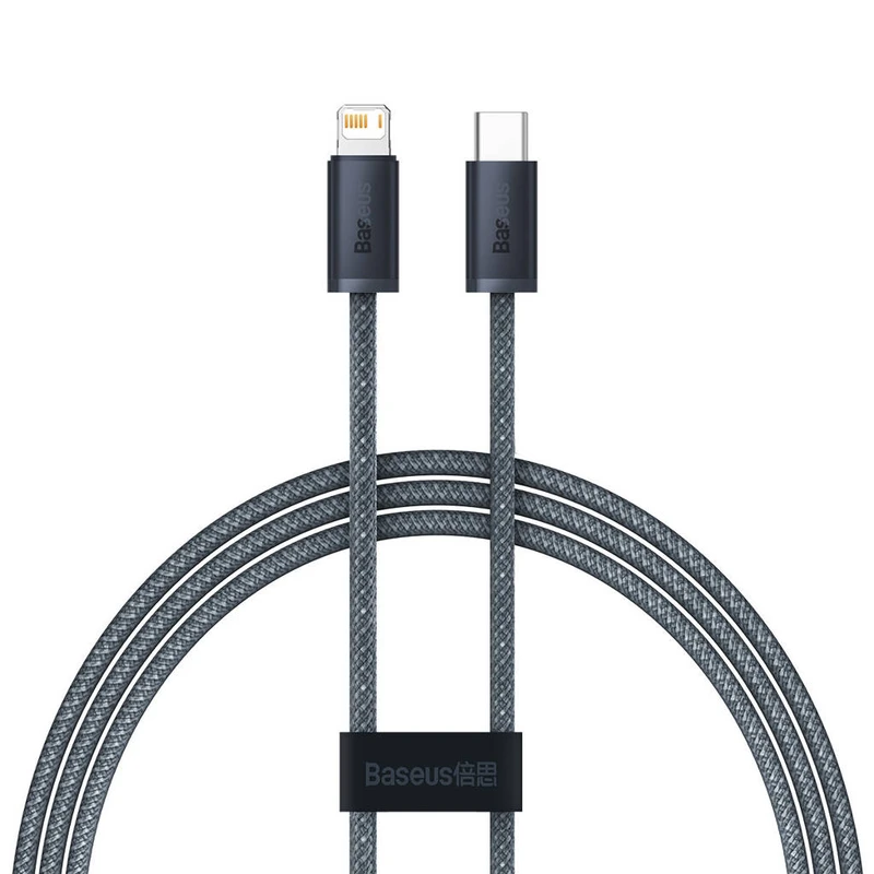 کابل تبدیل USB-C به لایتنینگ باسئوس مدل Dynamic Series طول 1 متر