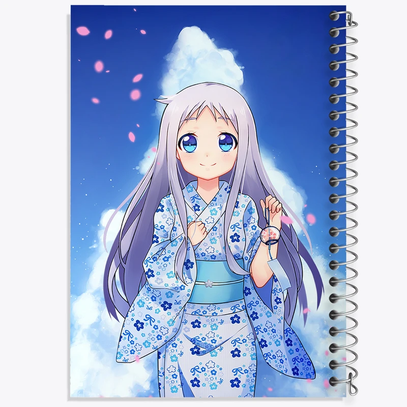 دفتر مشق 50 برگ خندالو طرح میکو هونما انیمه آنوهانا کد 31949