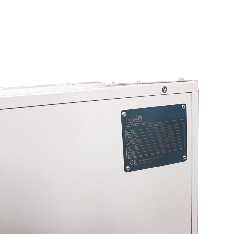 دستگاه ضد عفونی و تصفیه کننده هوا مای ایر مدل FU-2000-H14/CA/UV