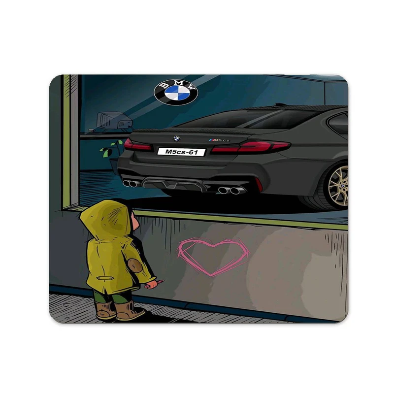 ماوس پد پاد آفرین مدل انگیرشی طرح ماشین اسپرت کد p177 سایز 24*19 سانتی متر