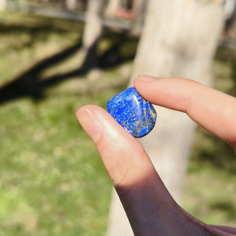 سنگ راف لاجورد افغانستان مدل تامبل کد 8.4