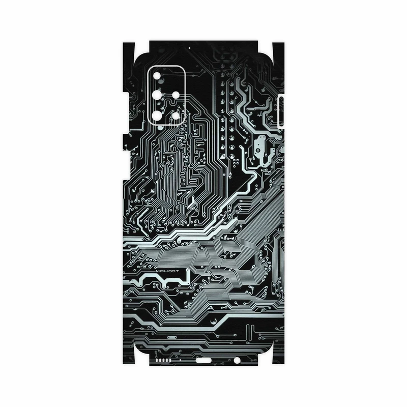برچسب پوششی ماهوت مدل Black-Printed-Circuit-Board-FullSkin مناسب برای گوشی موبایل سامسونگ Galaxy M31S
