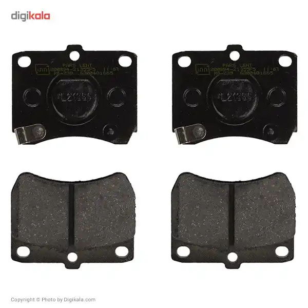 لنت ترمز جلو پارس لنت مدل 21355 مناسب برای پراید