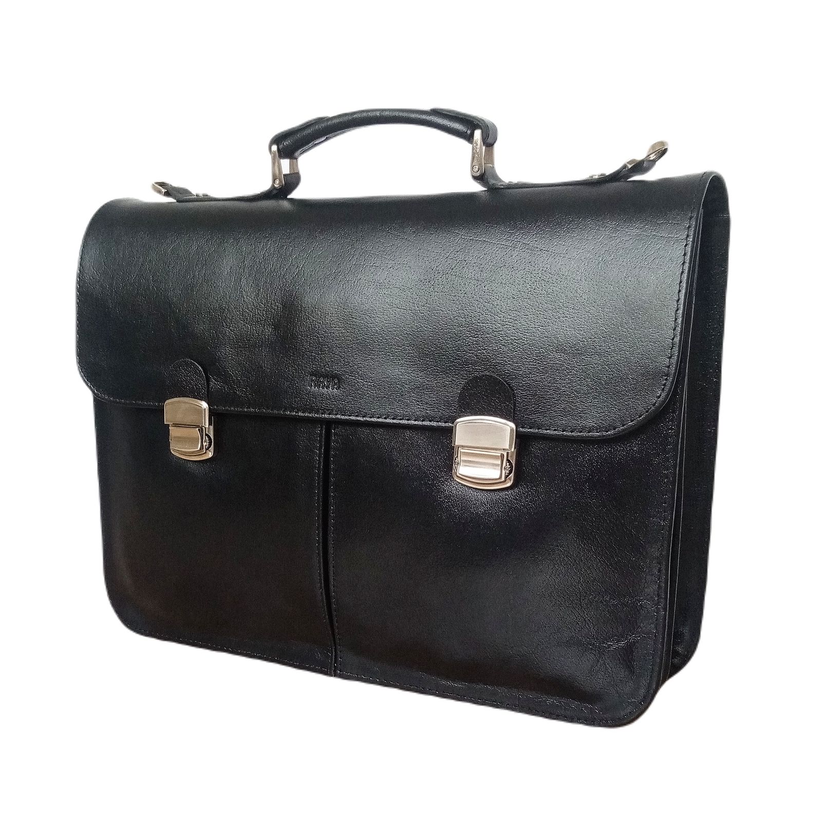 کیف اداری مردانه رایا مدل چرم طبیعی طرح پتروس کد 02 -  - 5