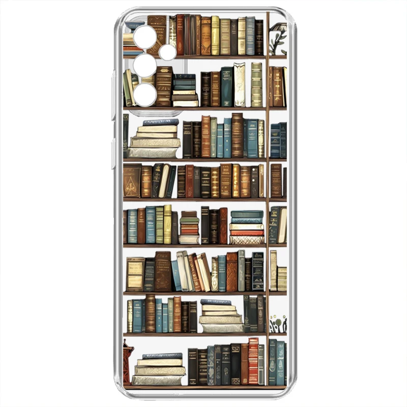 کاور طرح Library مناسب برای گوشی موبایل سامسونگ Galaxy A54