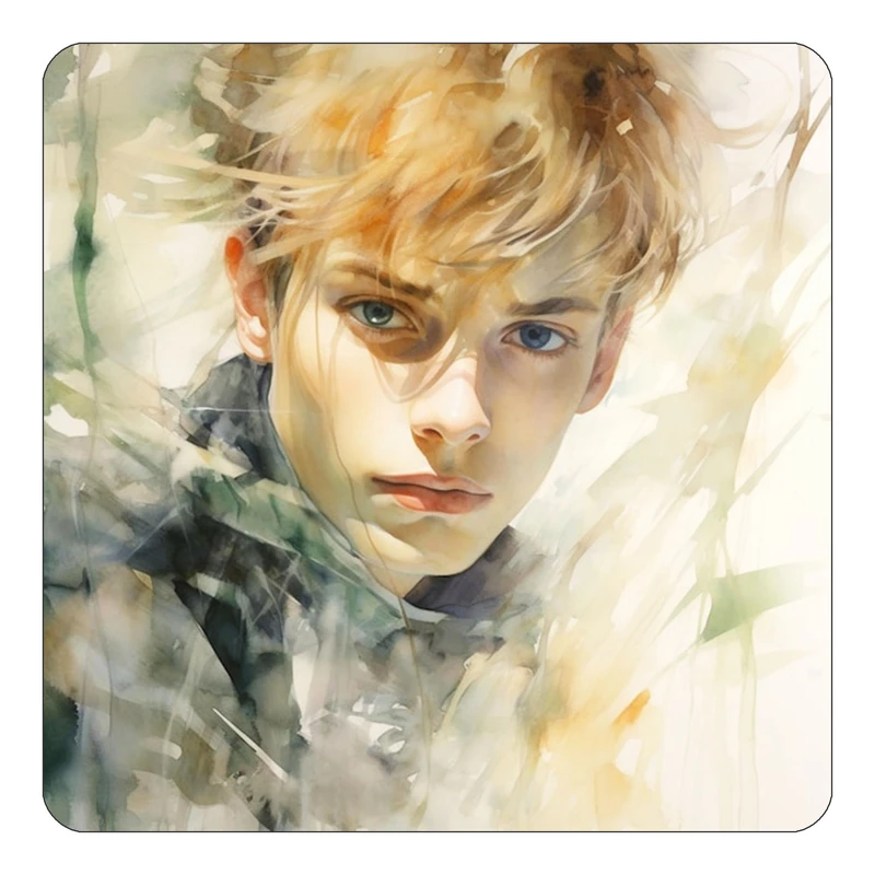 مگنت کاکتی طرح نقاشی رنگ روغن مدل mp72884