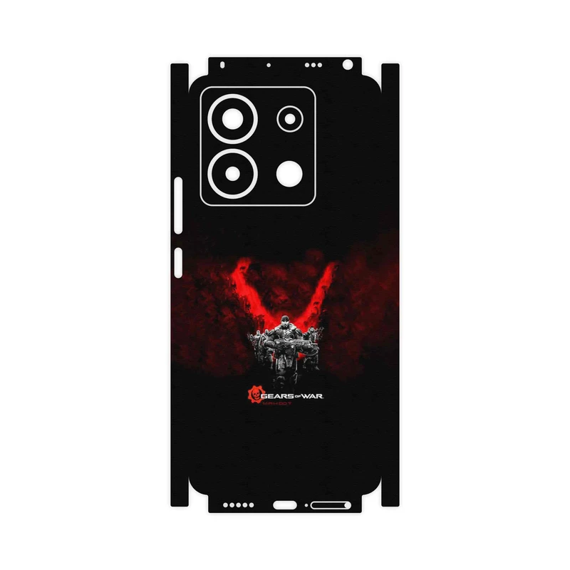 برچسب پوششی ماهوت مدل GEARS_OF_WAR-FullSkin مناسب برای گوشی موبایل شیائومی Redmi Note 13 Pro 5G