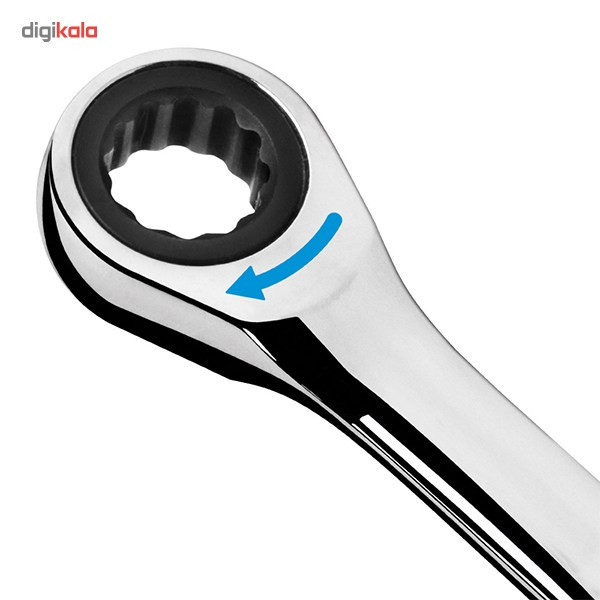 آچار یک سر تخت یک سر رینگی جغجغه ای شماره 16 نووا مدل NTG-1316 آچار یک سر تخت یک سر رینگی جغجغه ای شماره 16 نووا مدل NTG-1316