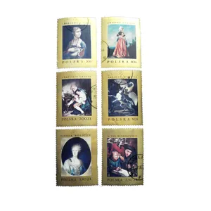 تمبر یادگاری مدل نقاشی کد DS2176 مجموعه 6 عددی