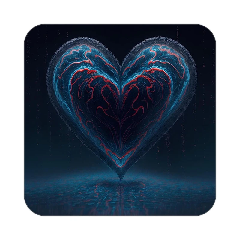 زیر لیوانی کاکتی مدل عاشقانه کد mp12837