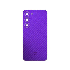 MAHOOT Purple-Fiber Cover Sticker for Samsung Galaxy S23