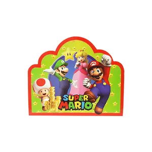 کارت دعوت مدل سوپر ماریو کد SupermarioCard1 مجموعه 10 عددی