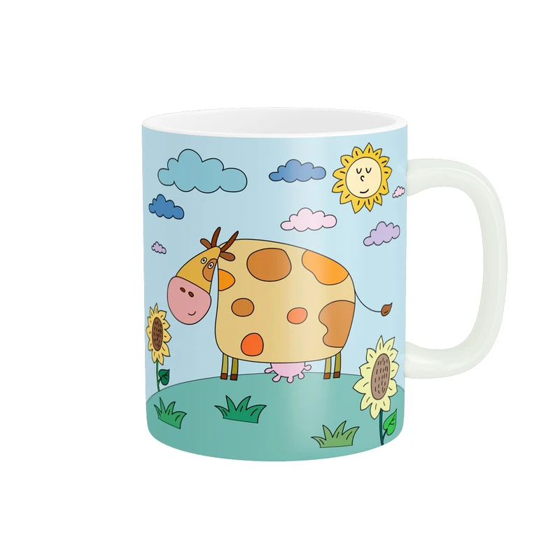 ماگ پاد آفرین طرح کارتونی کد 1264