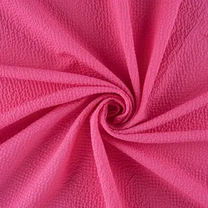 پارچه لباس مدل  ژاکارد پفکی ساده 10