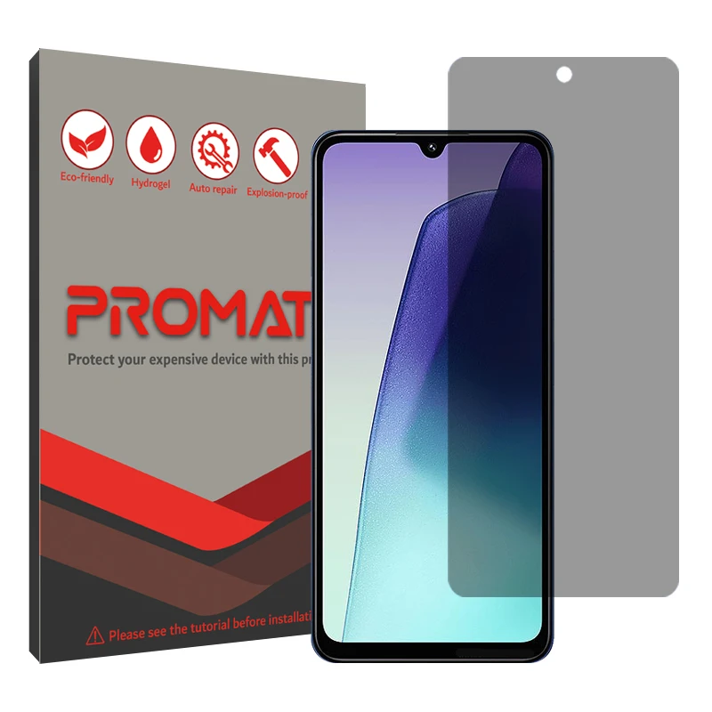 محافظ صفحه نمایش حریم شخصی پرومیت مدل Resistant مناسب برای گوشی موبایل شیائومی Redmi 14C