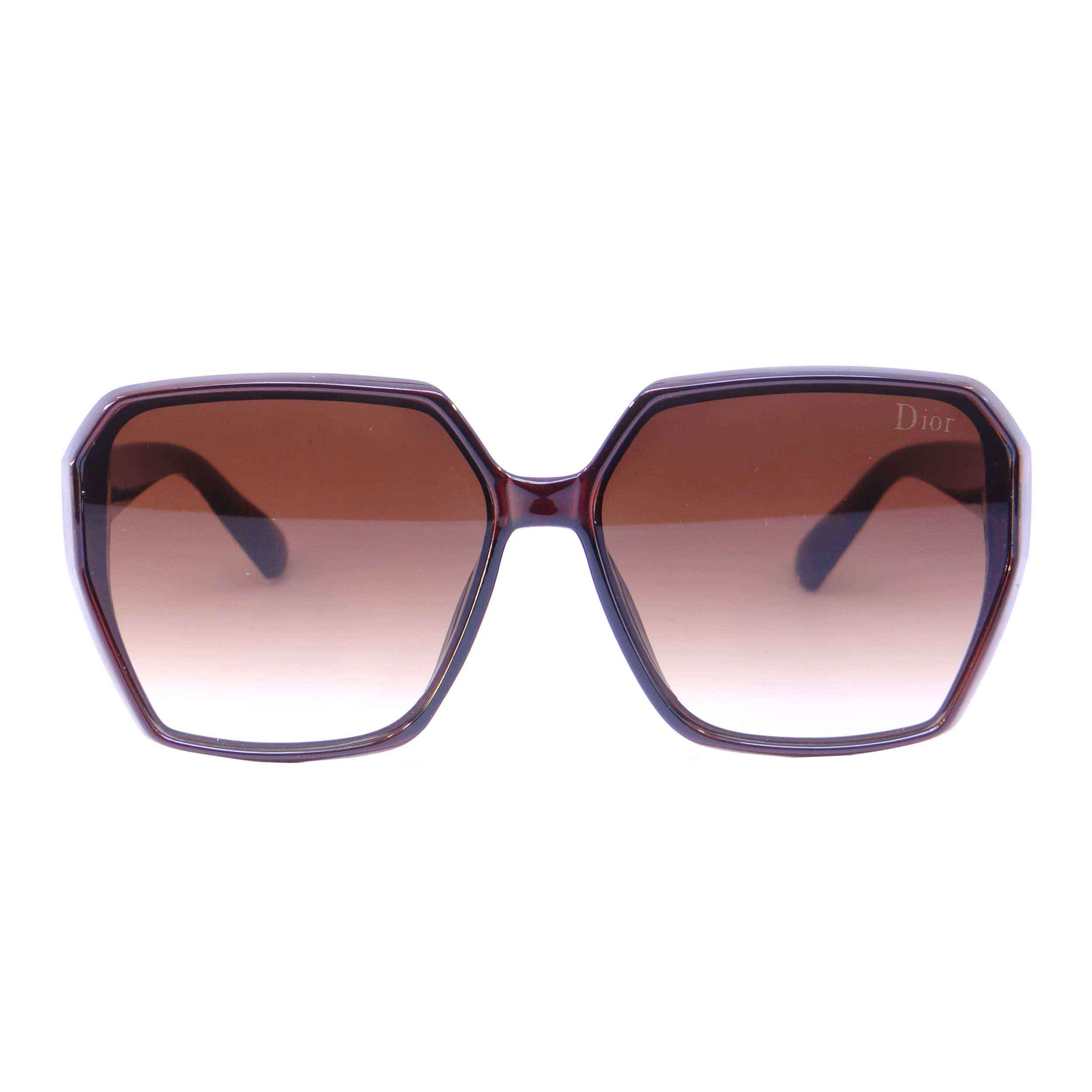 عینک آفتابی زنانه دیور مدل 2869 رنگ قهوه ای