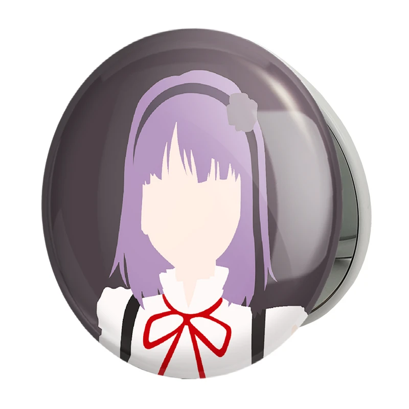 آینه جیبی خندالو طرح شیداره انیمه داگاشی کاشی Dagashi Kashi مدل تاشو کد 22547 