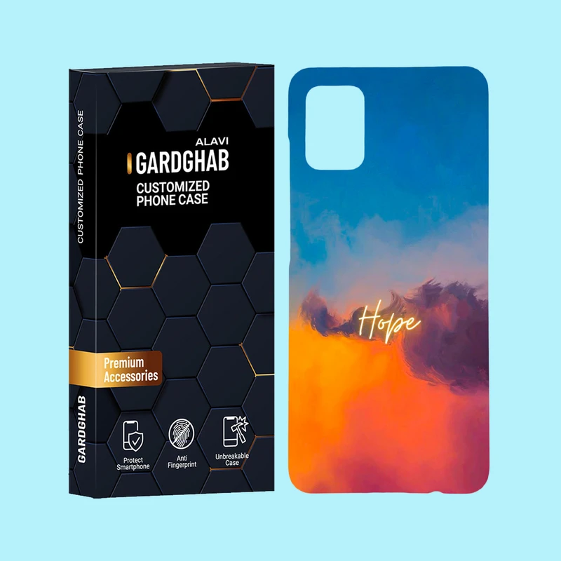 کاور گارد قاب علوی مدل متن مناسب برای گوشی موبایل سامسونگ Galaxy A51 4G