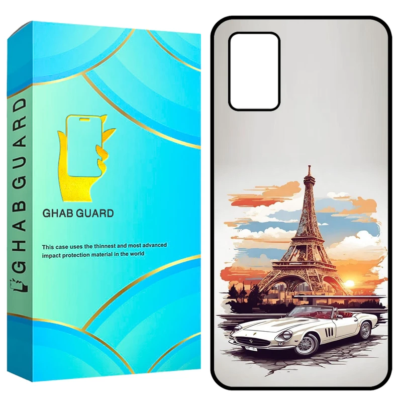 کاور قاب گارد طرح ایفل مدل GCHPA03S مناسب برای گوشی موبایل سامسونگ Galaxy A02s / M02s / A03s 