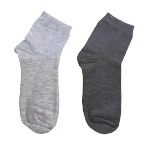 جوراب مدل نیم ساق ساده مجموعه 2 عددی