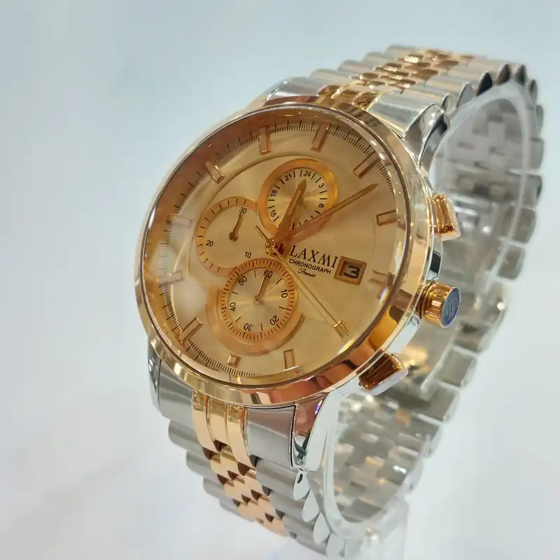 ست ساعت مچی عقربه ای زنانه و مردانه لاکسمی مدل 8545-3