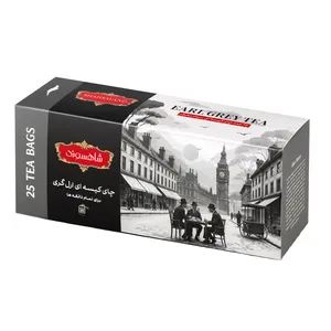 چای سیاه کیسه ای معطر  ارل گری شاهسوند - 50 گرم بسته 25 عددی