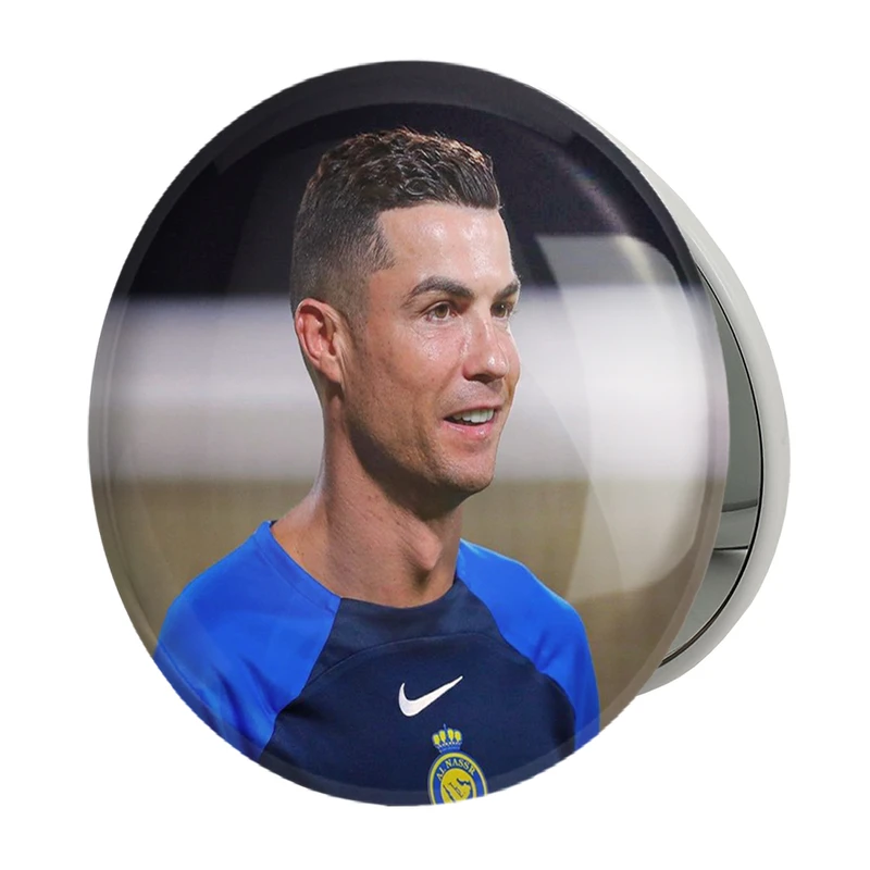 آینه جیبی خندالو طرح کریستیانو رونالدو مدل تاشو کد 36427