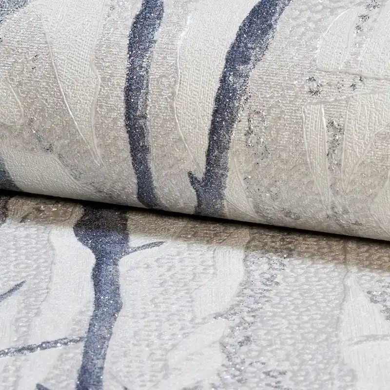 کاغذ دیواری طرح شاخ و برگ کد 5018