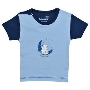 نقد و بررسی تی شرت آستین کوتاه نوزادی بی بی وان مدل خرس قطبی کد 1 توسط خریداران